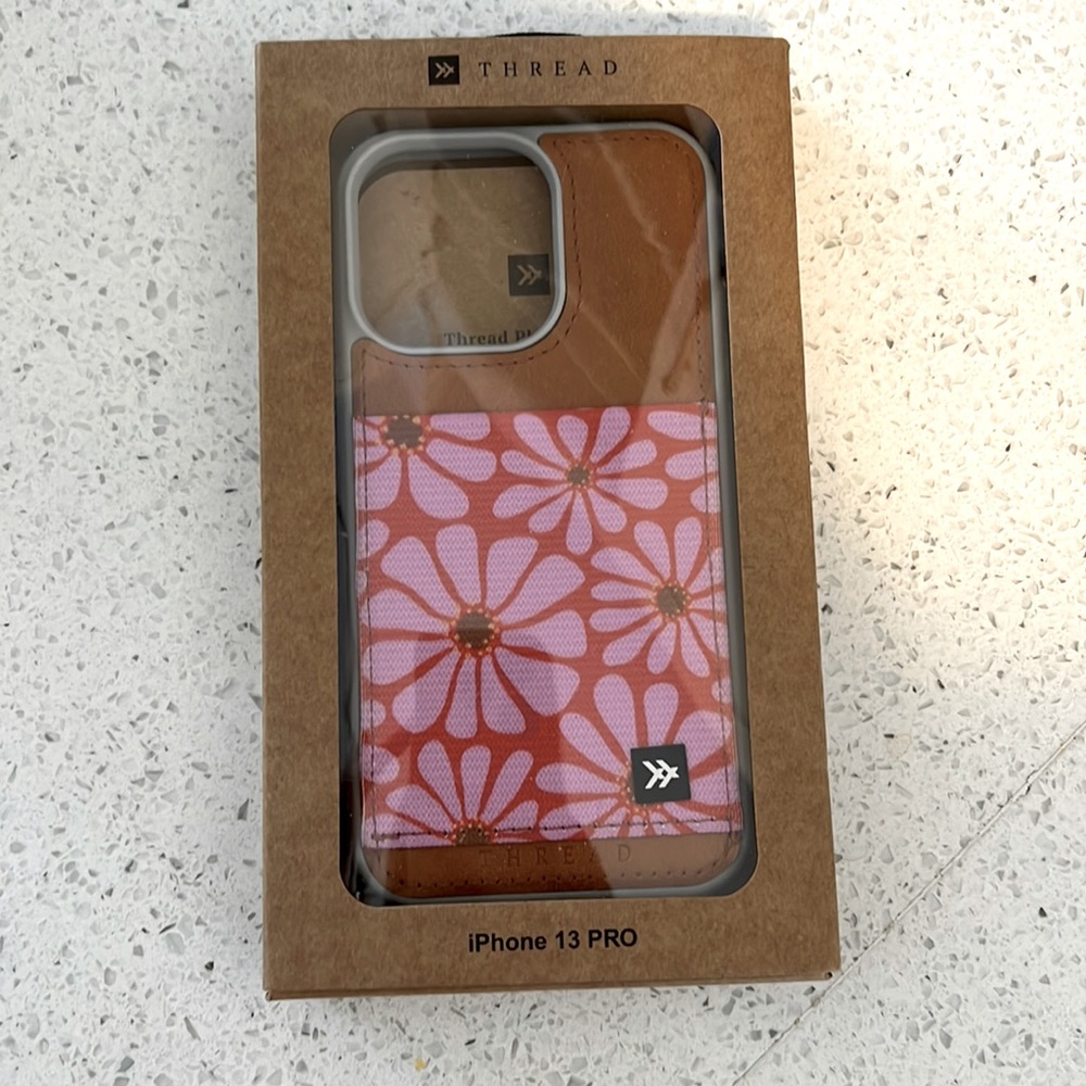 Thread phone case